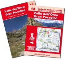 L'Escursionista - Carte de randonnées - N°14 - Valle dell'Orco, Gran Paradiso