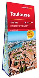 Express Map - Carte plastifiée - Plan de Toulouse
