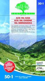 Fraternali Editore - N° 50 - 1 - Alta Val susa - Alta Val chisone - Val Germanasca