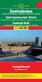 Freytag & Berndt - Carte d'Asie Centrale (Kazakhstan Sud - Kirgizstan -  Tadjikistan - Turkmenistan Est - Ouzbékistan)