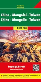 Freytag & Berndt - Carte de Chine - Mongolie - Taïwan