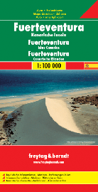 Freytag & Berndt - Carte de Fuerteventura