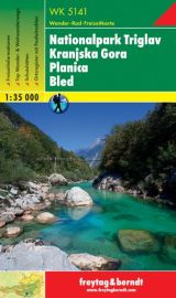 Freytag & Berndt - Carte de Randonnée - Nationalpark Triglav -  Kranjska Gora - Planica - Bled
