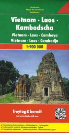 Freytag & Berndt - Carte du Vietnam - Laos - Cambodge