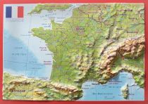 Georelief - Carte Postale en relief - France