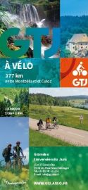 G.T.J éditions - Carte de randonnée - Carte de la GTJ à Vélo (Grande Traversée du Jura)