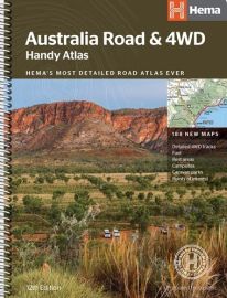 Hema maps - Atlas routier et 4x4 de l'Australie - Compact
