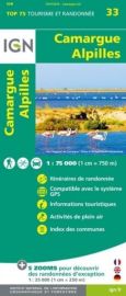 I.G.N - Collection Carte Top 75 - n°33 - Camargue - Alpilles