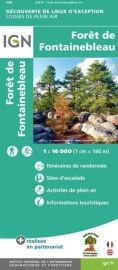 I.G.N - Carte - Collection Lieux d'exception - Forêt de Fontainebleau 