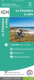 I.G.N - Carte - Découverte à vélo ref.VEL07 - Le Finistère à Vélo