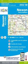 I.G.N - Carte au 1-25.000ème - Série bleue - 2032SB - Nexon - Pierre-Buffière