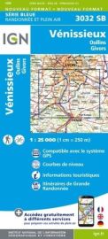 I.G.N - Carte au 1-25.000ème - Série bleue - 3032SB - Vénissieux - Oullins - Givors