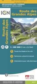 I.G.N - Carte - Collection Découverte des chemins - Route des grandes Alpes 