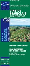 I.G.N - Carte des vins du Beaujolais