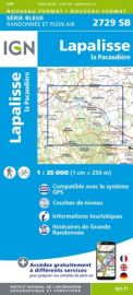I.G.N Carte au 1-25.000ème - Série bleue - 2729 SB - Lapalisse - La Pécaudière