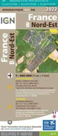 IGN - Carte Aéronautique OACI 946 - France nord-est - Plastifiée - Edition 2022