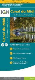 I.G.N - Carte - Collection Découverte des chemins - Canal du Midi (De Toulouse à l'étang de Thau)