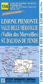 Istituto Geografico Centrale (I.G.C) - N°114 - Limone Piemonte - Valle delle meraviglie (Vallée des merveilles) - St Dalmas de Tende