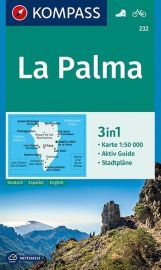 Kompass - Carte de randonnées - n°232 - La Palma