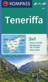 Kompass - Carte de randonnées - n°233 - Carte de Tenerife