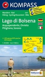 Kompass - Carte de randonnées - n°2471 - Lago di Bolsano