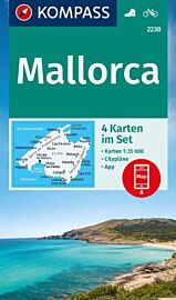 Kompass - Carte de randonnées - n°2230 - Mallorca (Majorque)