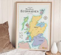 La Carte des Vins s'il vous plait - Carte des distilleries écossaises