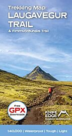 Knife Edge Outdoor Guidebooks -Carte de randonnées - Trekking Iceland's Laugavegur Trail (& Fimmvörðuháls Trail)