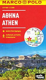 Marco Polo Verlag - Plan de ville - Athènes