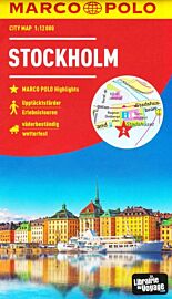 Marco Polo Verlag - Plan de ville - Stockholm
