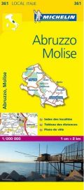 Michelin - Carte "Local" Italie n°361 - Abruzzo, Molise