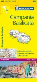 Michelin - Carte "Local" Italie n°362 - Campanie, Basilicate (Campanie, Basilicata)