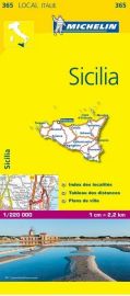 Michelin - Carte "Local" Italie n°365 - Sicile (Sicilia)