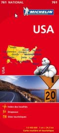 Michelin - Carte N°761 - Etats Unis (USA)