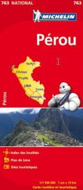 Michelin - Carte N°763 - Pérou