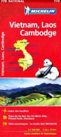 Michelin - Carte N°770 - Vietnam - Laos - Cambodge