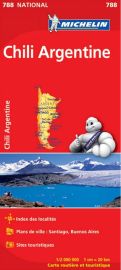 Michelin - Carte N°788 - Chili et Argentine