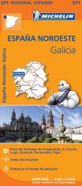 Michelin - Carte régionale n°572 - Asturias, Cantabria (Asturies, Cantabrie)