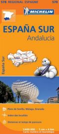 Michelin - Carte régionale n°578 - Andalucìa (Andalousie)
