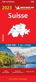 Michelin - Carte routière - Réf.729 - Suisse - Edition 2023