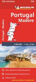 Michelin - Carte routière n°733 - Portugal