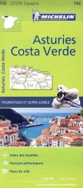 Michelin - Carte Zoom Espagne n°142 - Asturies - Costa Verde
