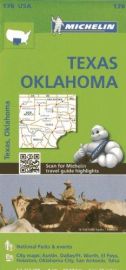 Michelin - Carte Zoom USA n°176 - Texas Oklahoma