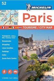 Michelin - Plan Ref.52 - Paris Tourisme