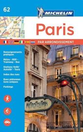Michelin - Plan Ref.62 - Atlas de Paris par arrondissement
