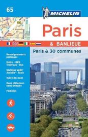 Michelin - Plan Ref.65 - Atlas Paris & Banlieue - Par arrondissement et 30 communes 