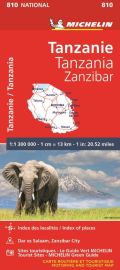 Michelin - Carte routière - Réf.810 - Tanzanie & Zanzibar