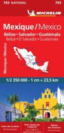 Michelin - Carte n°765 - Mexique (et Belize, Guatemala, El Salvador)