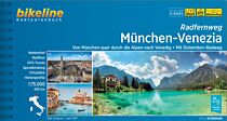 EsterBauer Editions - Velo Guide - Radfernweg München-Venezia (Munich-Venise), en allemand