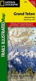National Geographic - Carte - N° 202 - Grand Teton National Park